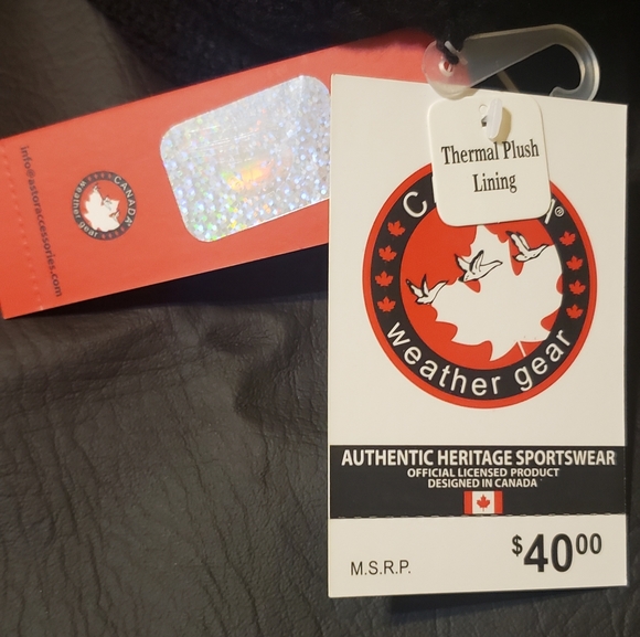 CANADA WEATHER GEAR BLACK WINTER HAT - Picture 4 of 7